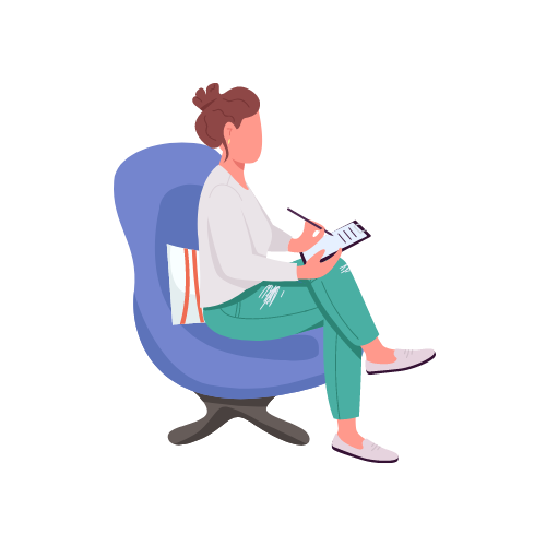 Psicóloga mujer terapia